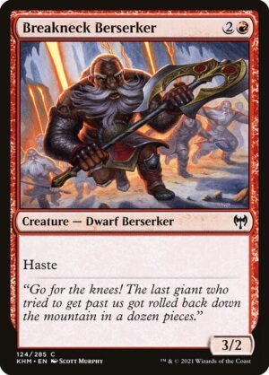 Breakneck Berserker<br /><span class="collector-number">Collector No. 124</span>