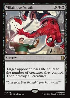Villainous Wrath - Foil<br /><span class="collector-number">Collector No. 74</span>