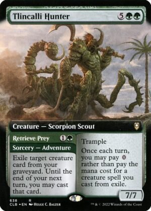 Tlincalli Hunter // Retrieve Prey<br /><span class="collector-number">Collector No. 638</span>