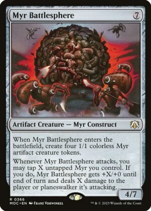 Myr Battlesphere<br /><span class="collector-number">Collector No. 366</span>