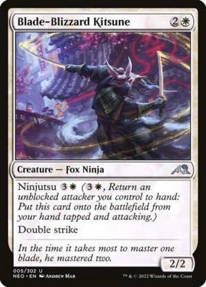 Blade-Blizzard Kitsune<br /><span class="collector-number">Collector No. 5</span>