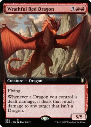 Wrathful Red Dragon<br /><span class="collector-number">Collector No. 585</span>