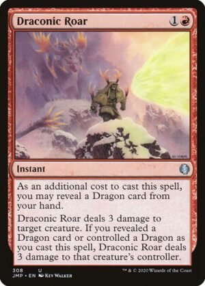 Draconic Roar<br /><span class="collector-number">Collector No. 308</span>