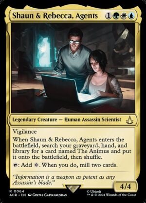 Shaun & Rebecca, Agents<br /><span class="collector-number">Collector No. 64</span>