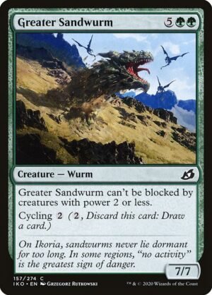 Greater Sandwurm<br /><span class="collector-number">Collector No. 157</span>