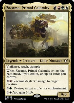 Zacama, Primal Calamity<br /><span class="collector-number">Collector No. 365</span>