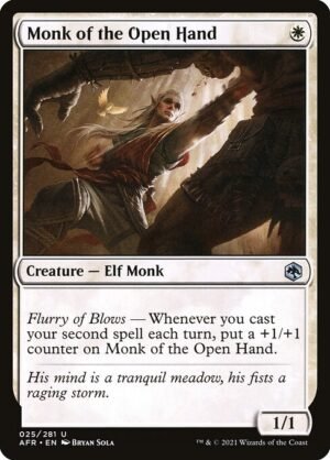 Monk of the Open Hand<br /><span class="collector-number">Collector No. 25</span>
