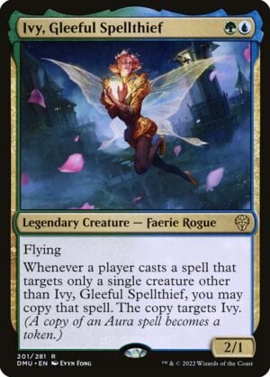 Ivy, Gleeful Spellthief - Foil<br /><span class="collector-number">Collector No. 201</span>