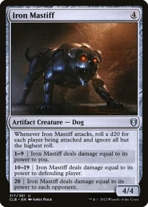 Iron Mastiff<br /><span class="collector-number">Collector No. 317</span>