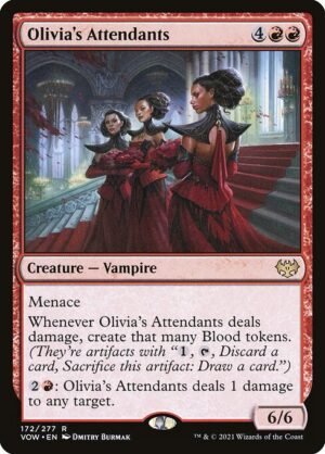 Olivia's Attendants - Foil<br /><span class="collector-number">Collector No. 172</span>
