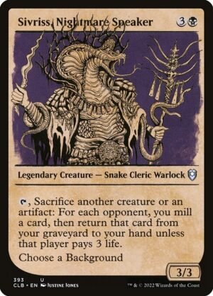 Sivriss, Nightmare Speaker<br /><span class="collector-number">Collector No. 393</span>