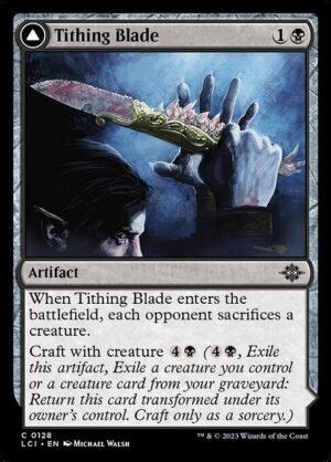Tithing Blade // Consuming Sepulcher<br /><span class="collector-number">Collector No. 128</span>