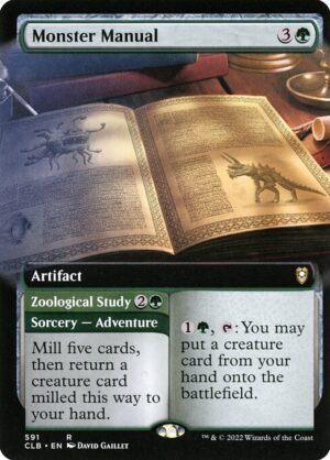 Monster Manual // Zoological Study - Foil<br /><span class="collector-number">Collector No. 591</span>