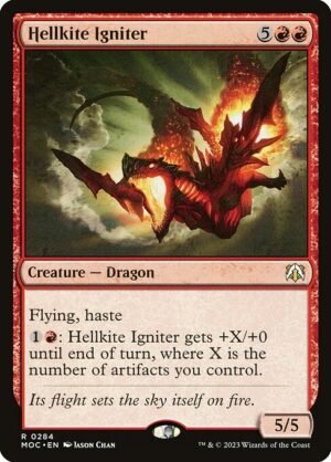 Hellkite Igniter<br /><span class="collector-number">Collector No. 284</span>