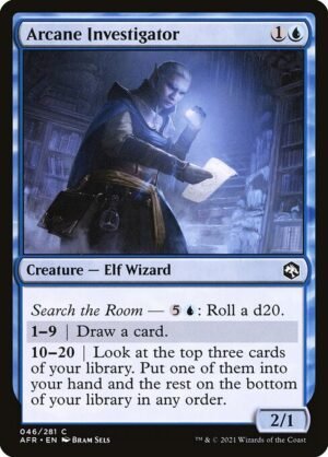 Arcane Investigator<br /><span class="collector-number">Collector No. 46</span>