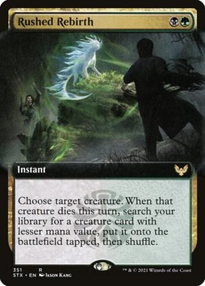 Rushed Rebirth - Foil<br /><span class="collector-number">Collector No. 351</span>