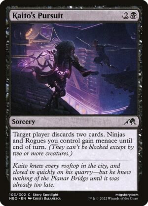 Kaito's Pursuit<br /><span class="collector-number">Collector No. 103</span>