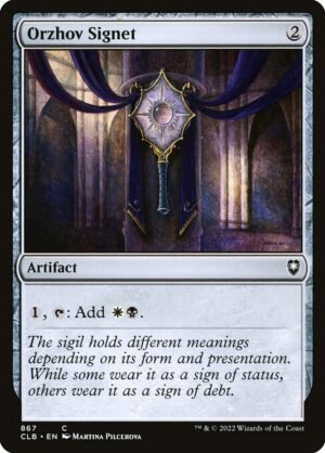 Orzhov Signet<br /><span class="collector-number">Collector No. 867</span>