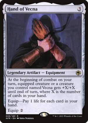 Hand of Vecna - Foil<br /><span class="collector-number">Collector No. 246</span>