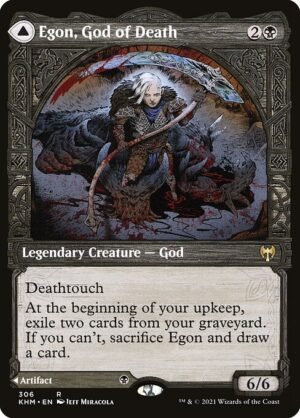 Egon, God of Death // Throne of Death<br /><span class="collector-number">Collector No. 306</span>