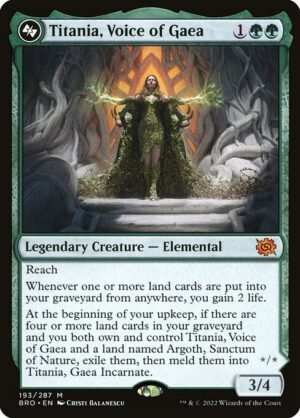 Titania, Voice of Gaea<br /><span class="collector-number">Collector No. 193</span>
