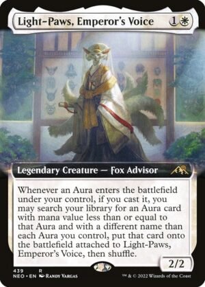 Light-Paws, Emperor's Voice - Foil<br /><span class="collector-number">Collector No. 439</span>
