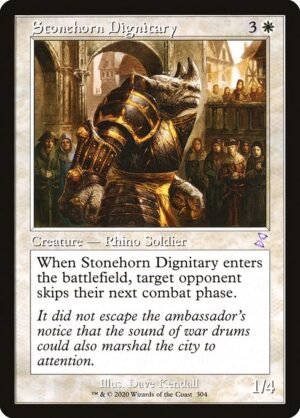 Stonehorn Dignitary<br /><span class="collector-number">Collector No. 304</span>