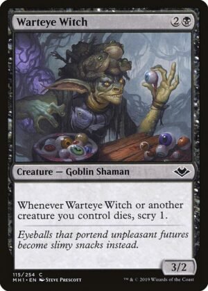 Warteye Witch<br /><span class="collector-number">Collector No. 115</span>