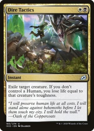 Dire Tactics<br /><span class="collector-number">Collector No. 183</span>