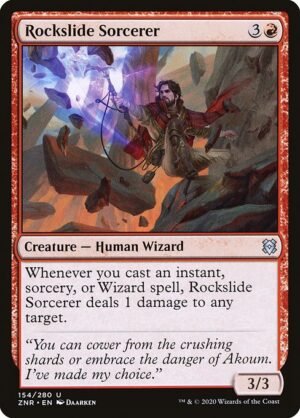 Rockslide Sorcerer<br /><span class="collector-number">Collector No. 154</span>