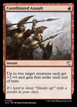 Coordinated Assault<br /><span class="collector-number">Collector No. 128</span>