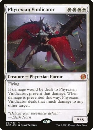 Phyrexian Vindicator - Foil<br /><span class="collector-number">Collector No. 27</span>