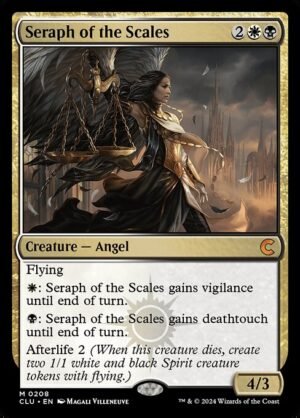 Seraph of the Scales<br /><span class="collector-number">Collector No. 208</span>