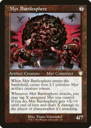 Myr Battlesphere<br /><span class="collector-number">Collector No. 151</span>