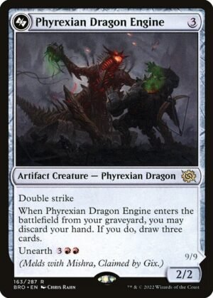 Phyrexian Dragon Engine - Foil<br /><span class="collector-number">Collector No. 163</span>