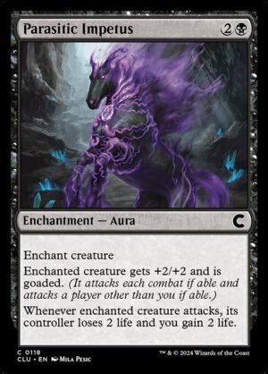 Parasitic Impetus<br /><span class="collector-number">Collector No. 118</span>