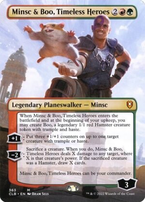 Minsc & Boo, Timeless Heroes<br /><span class="collector-number">Collector No. 363</span>