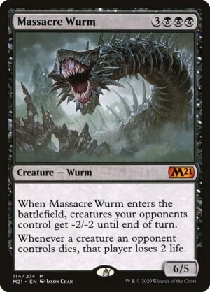 Massacre Wurm - Foil<br /><span class="collector-number">Collector No. 114</span>