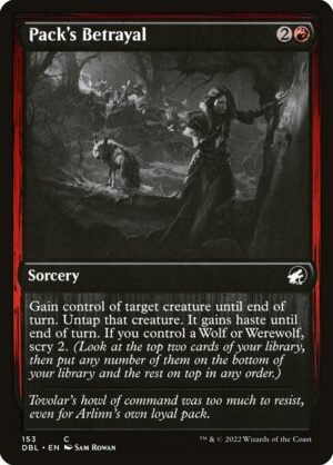 Pack's Betrayal<br /><span class="collector-number">Collector No. 153</span>