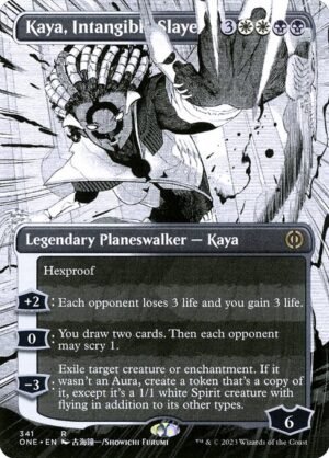 Kaya, Intangible Slayer - Foil<br /><span class="collector-number">Collector No. 341</span>