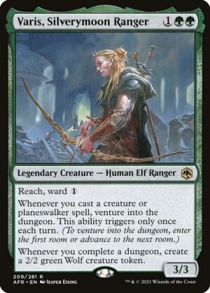 Varis, Silverymoon Ranger<br /><span class="collector-number">Collector No. 209</span>