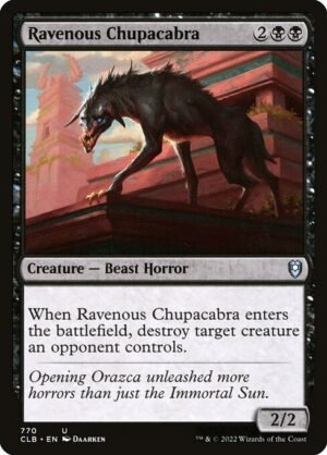Ravenous Chupacabra<br /><span class="collector-number">Collector No. 770</span>