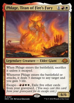 Phlage, Titan of Fire's Fury<br /><span class="collector-number">Collector No. 197</span>