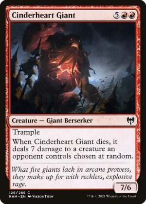 Cinderheart Giant<br /><span class="collector-number">Collector No. 126</span>