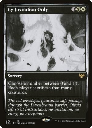 By Invitation Only - Foil<br /><span class="collector-number">Collector No. 272</span>