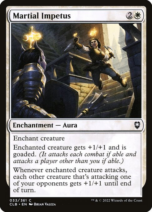 Martial Impetus<br /><span class="collector-number">Collector No. 33</span>