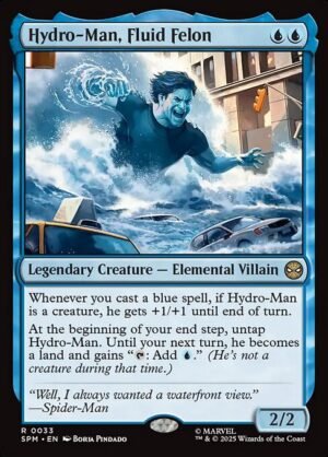 Hydro-Man, Fluid Felon - Foil<br /><span class="collector-number">Collector No. 33</span>