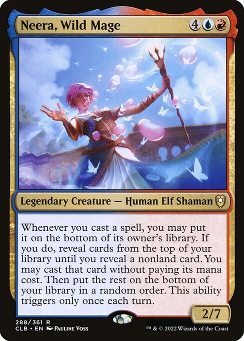 Neera, Wild Mage<br /><span class="collector-number">Collector No. 288</span>