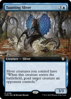 Taunting Sliver - Foil<br /><span class="collector-number">Collector No. 759</span>