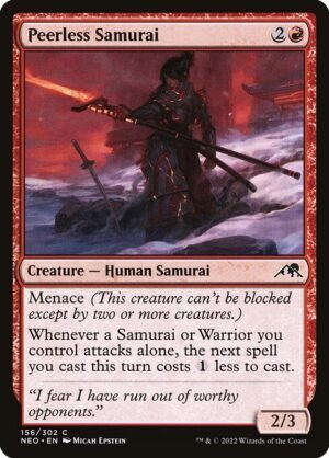 Peerless Samurai<br /><span class="collector-number">Collector No. 156</span>
